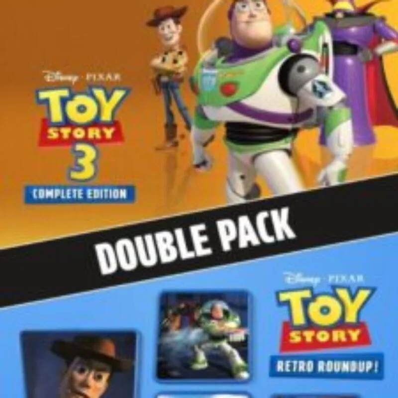Toy Story: Retro Roundup! + Toy Story 3 Complete Edition Double Pack