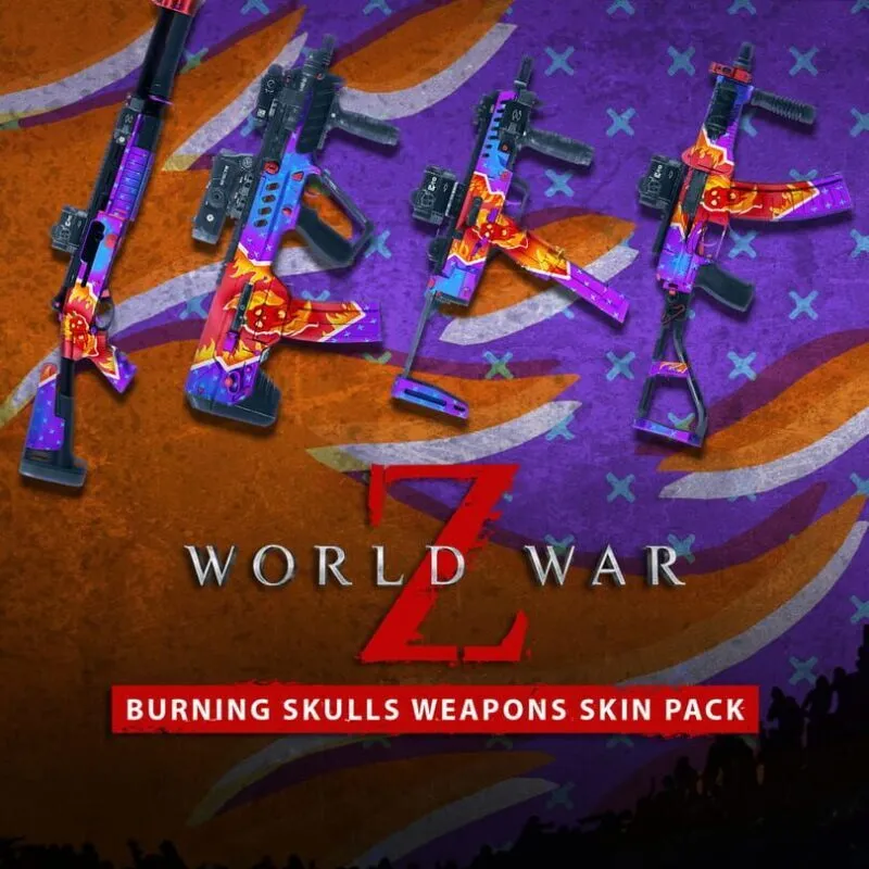 World War Z: Burning Skulls Weapons Skin Pack