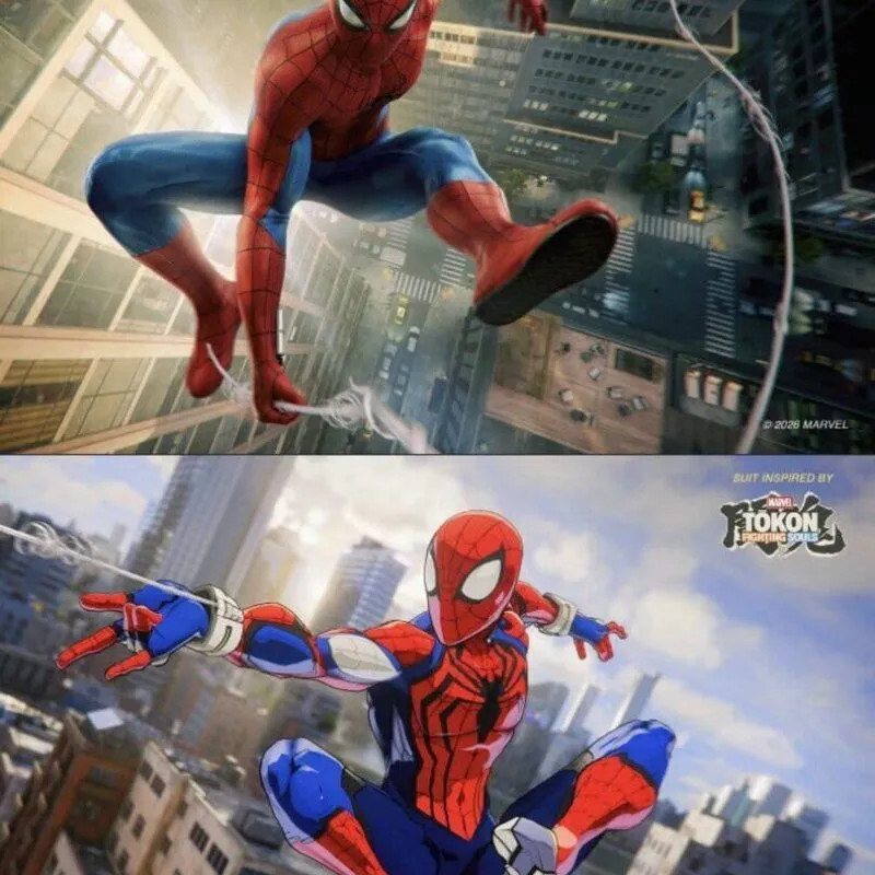 Marvel’s Spider-Man 2: Fresh Start Suit and Marvel Tokon: Fighting Souls Suit