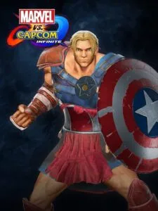Marvel vs. Capcom: Infinite – Captain America Gladiator Costume