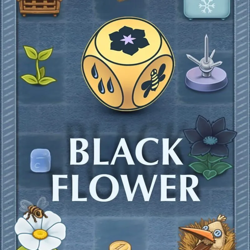 Black Flower