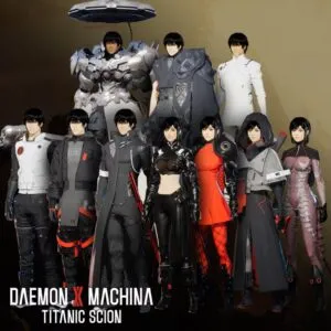 Daemon x Machina: Titanic Scion – Sovereign Axiom Outfit Set