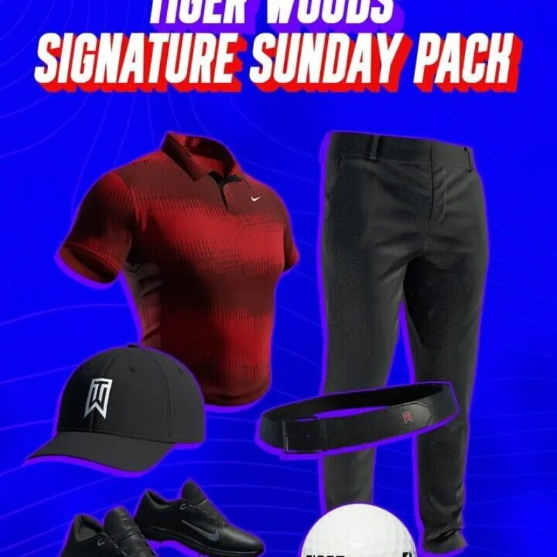 PGA Tour 2K23: Tiger Woods Signature Sunday Pack