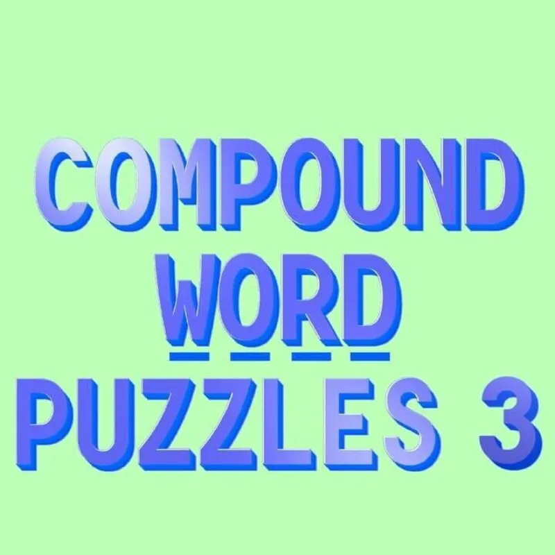 Compound Word Puzzles 3
