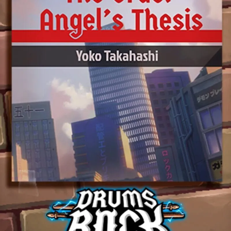 Drums Rock: Yoko Takahashi – ‚The Cruel Angel’s Thesis‘