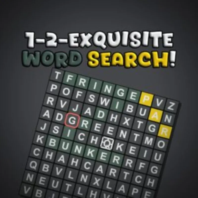 1-2-Exquisite Word Search!