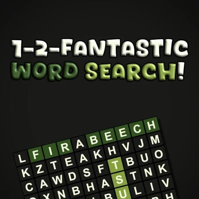 1-2-Fantastic Word Search!