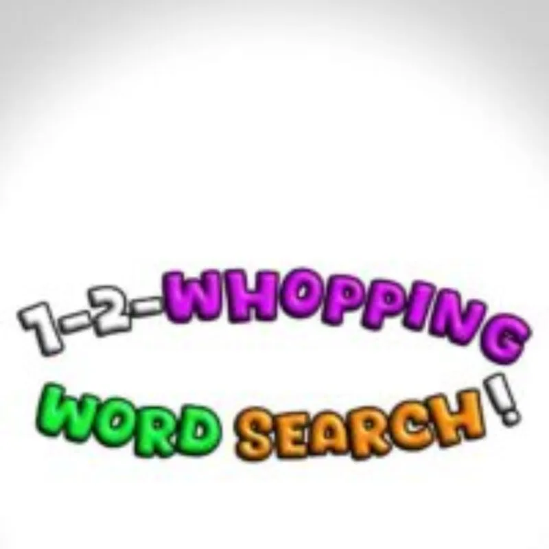 1-2-Whopping Word Search!