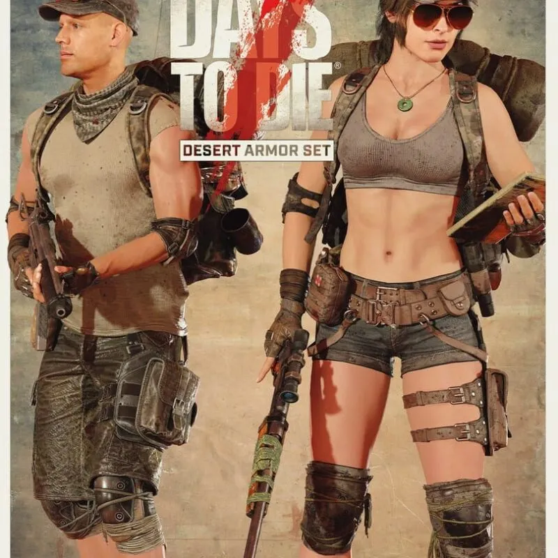 7 Days to Die: The Desert Armor Set