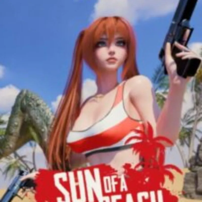 Anime Girls: Sun of a Beach