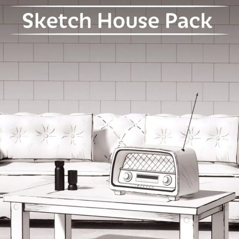 Architect Life: Sketch House Pack