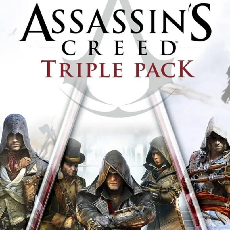 Assassin’s Creed Triple Pack: Black Flag, Unity, Syndicate