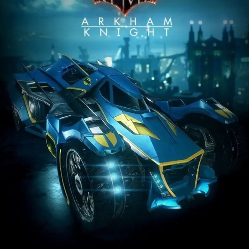 Batman: Arkham Knight – 1970s Batman Themed Batmobile Skin
