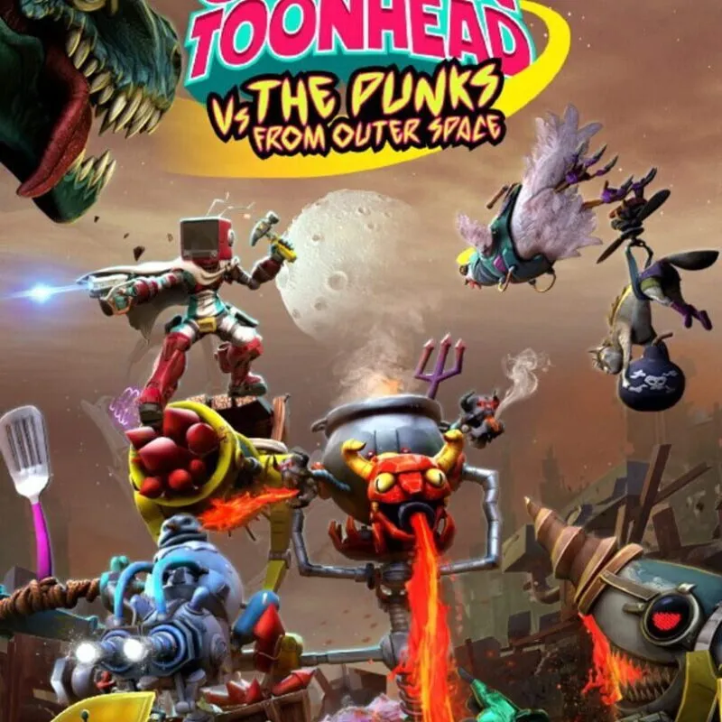 Captain ToonHead vs. The Punks from Outer Space