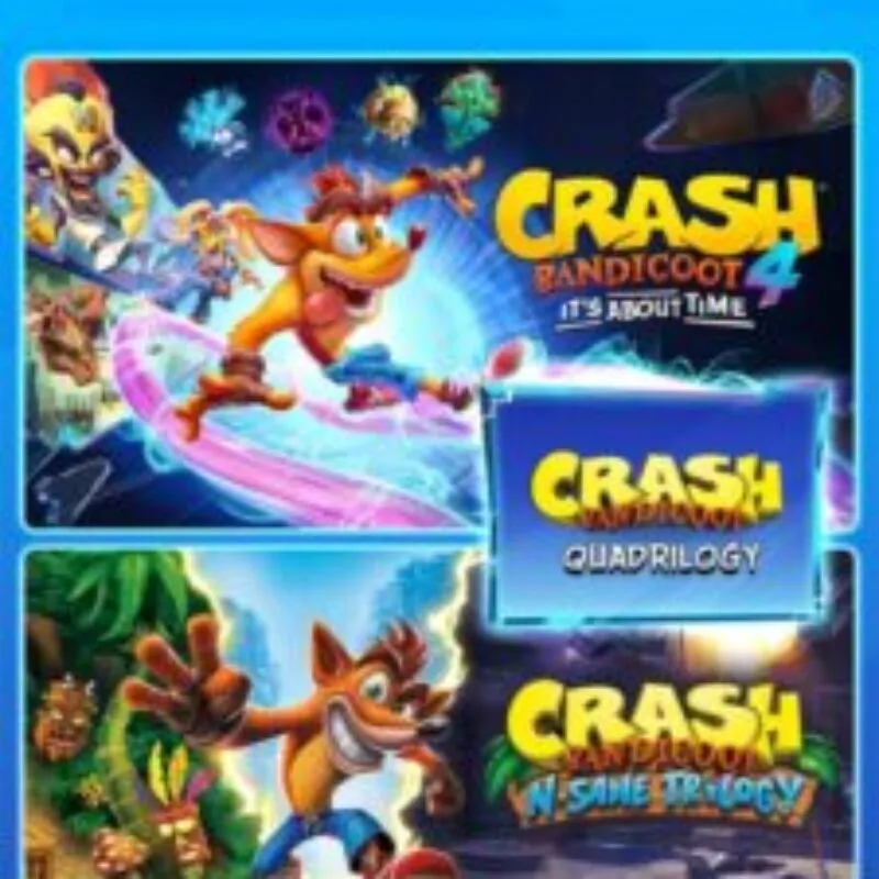 Crash Bandicoot: Quadrilogy Bundle