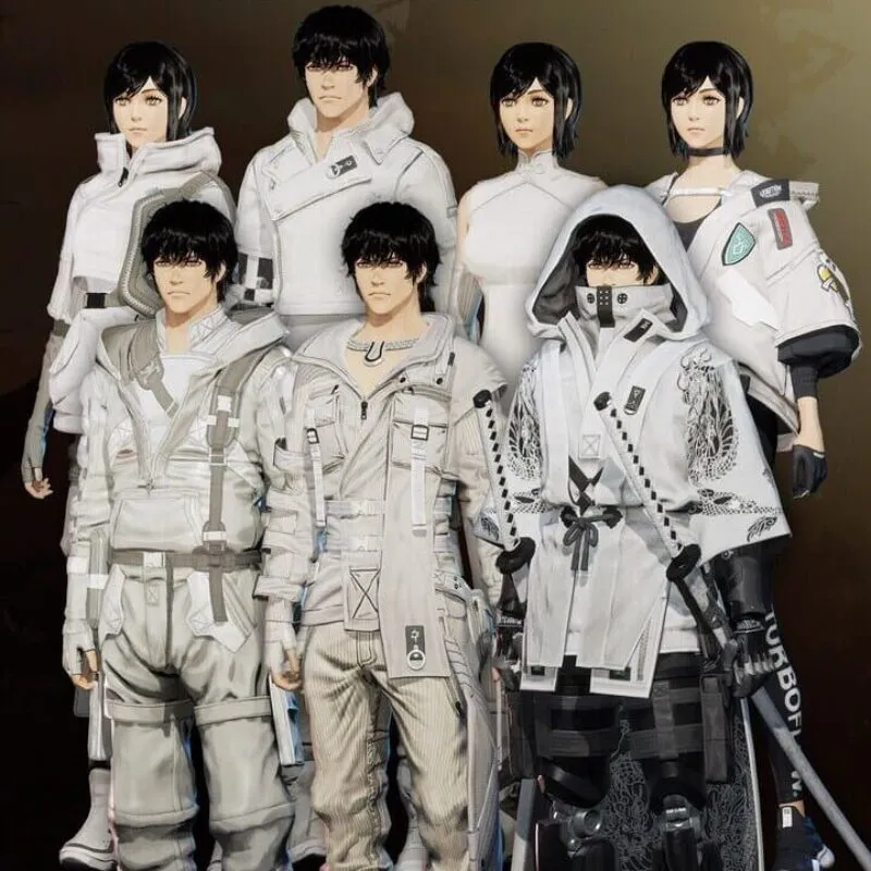 Daemon x Machina: Titanic Scion – Reclaimers Outfit Set