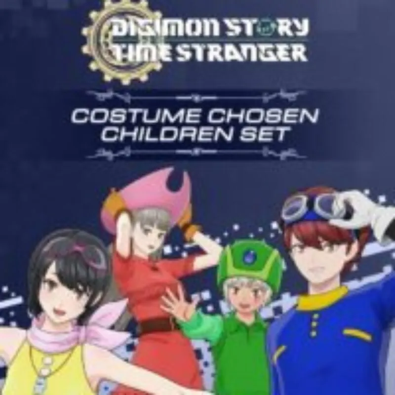 Digimon Story: Time Stranger – Costume Chosen Children Set