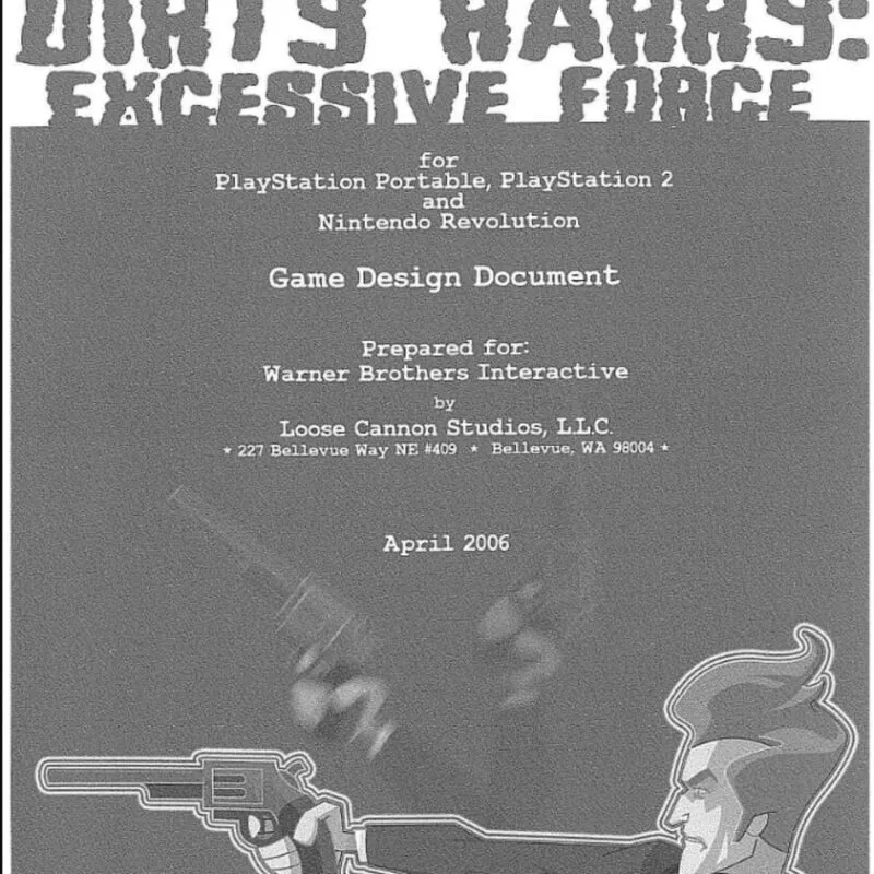 Dirty Harry: Excessive Force