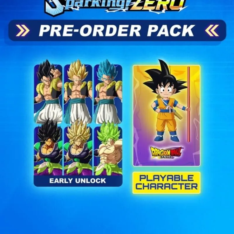 Dragon Ball Sparking Zero: Pre-order Pack