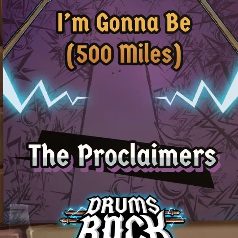 Drums Rock: The Proclaimers – ‚I’m Gonna Be (500 Miles)‘