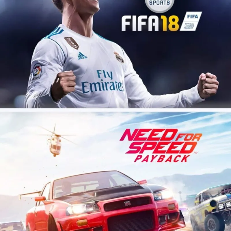 EA Sports FIFA 18 and Need for Speed Payback Bundle